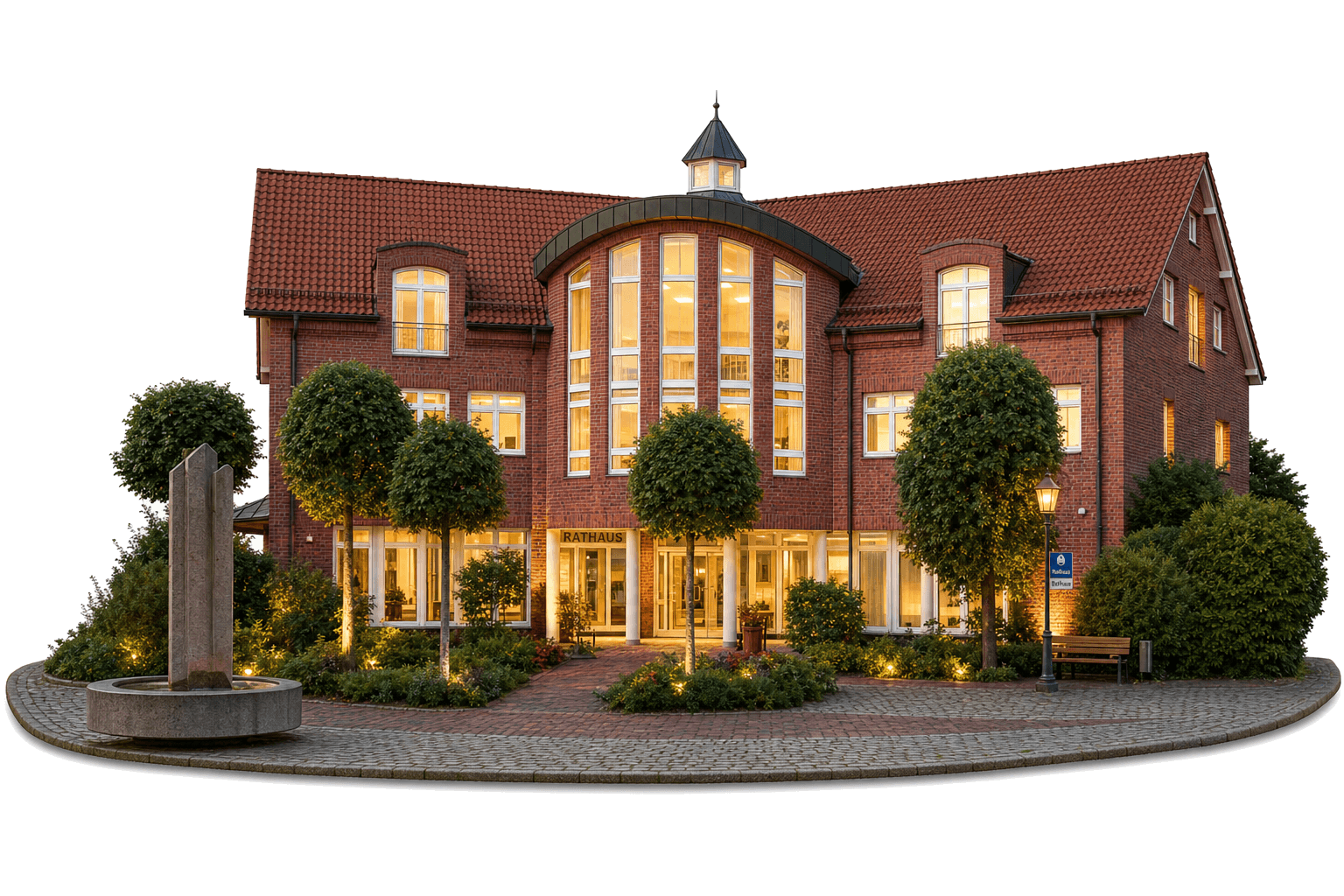 Rathaus in Lindern